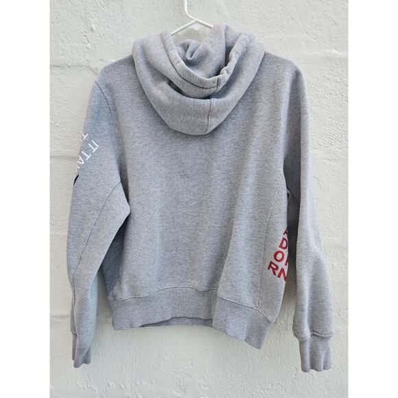 Champion Hoodie Men Small Gray Behind The Label Super Fleece 2.0 Sweatshirt 1919 - Picture 2 of 9